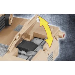COBI 2619 non  XE TĂNG M1A2 ABRAMS bộ đồ chơi xếp lắp ráp ghép mô hình Military Army Quân Sự Bộ Đội 810 khối