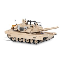 COBI 2619 non  XE TĂNG M1A2 ABRAMS bộ đồ chơi xếp lắp ráp ghép mô hình Military Army Quân Sự Bộ Đội 810 khối