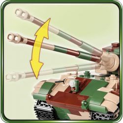 COBI 2540 2539 non  XE TĂNG SỐ 6 LOẠI B bộ đồ chơi xếp lắp ráp ghép mô hình Military Army PANZERKAMPFWAGEN VI AUSF. B KÖNIGSTIGER Quân Sự Bộ Đội 1000 khối