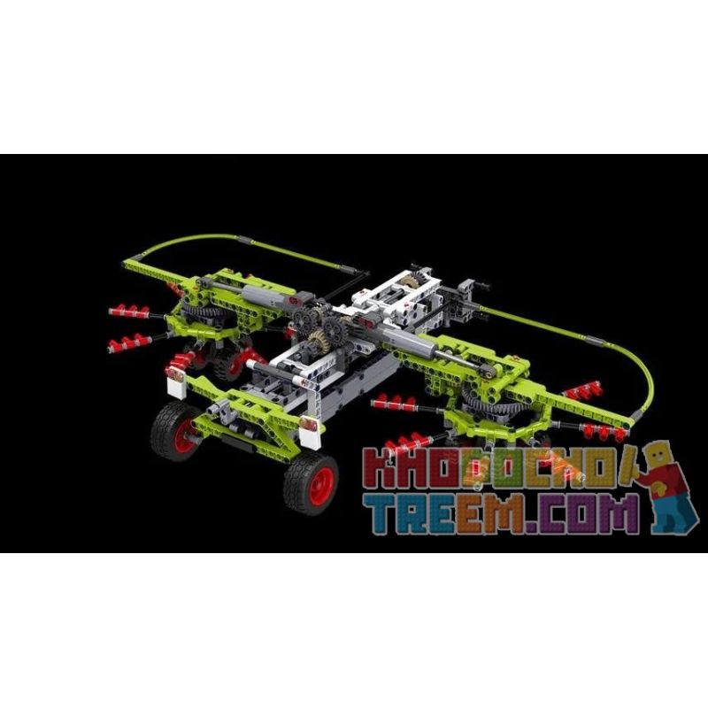 MouldKing 17021 Mould King 17021 REBRICKABLE MOC-8160 8160 MOC8160 MOC-6147 6147 MOC6147 MOC-8165 8165 MOC8165 MOC-48966 48966 MOC48966 non  PHỤ KIỆN ĐI KÈM MÁY KÉO TỐC ĐỘ CAO JCB FASTRAC 4000 SERIES GÓI X BỪA ĐĨA CẮT CỎ CÀO NGÓN XE BEN bộ đồ chơi xếp lắp ráp ghép mô hình  TRACTOR FASTRAC 4000ER SERIES WITH RC Kỹ Thuật Công Nghệ Cao Mô Hình Phương Tiện 3035 khối