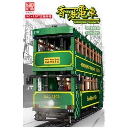MouldKing KB120 Mould King KB120 non  HỒNG KÔNG TRÂM bộ đồ chơi xếp lắp ráp ghép mô hình Creator HONG KONGTRAMWAYS Sáng Tạo 2528 khối