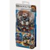 MEGA BLOKS 97326 non  CẢNH SÁT QUẬN 12 CYCLOPS bộ đồ chơi xếp lắp ráp ghép mô hình Computer Games SECTOR 12 POLICE CYCLOPS Trò Chơi 58 khối
