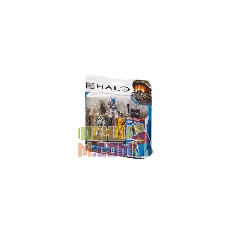 MEGA BLOKS 97336 non Lego GÓI CHIẾN ĐẤU TẤN CÔNG SPARTAN bộ đồ chơi xếp lắp ráp ghép mô hình Computer Games SPARTAN ASSAULT BATTLE PACK Trò Chơi 57 khối