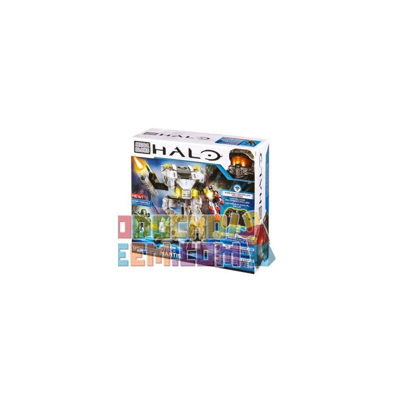 MEGA BLOKS 97450 non Lego UNSC TẤN CÔNG MANTIS bộ đồ chơi xếp lắp ráp ghép mô hình Computer Games UNSC ATTACK MANTIS Trò Chơi 120 khối