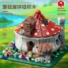 JUHANG 86006 non  NHÀ NẤM bộ đồ chơi xếp lắp ráp ghép mô hình Creator Sáng Tạo 2633 khối