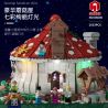 JUHANG 86006 non  NHÀ NẤM bộ đồ chơi xếp lắp ráp ghép mô hình Creator Sáng Tạo 2633 khối