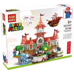 LQS 67601 non  LÂU ĐÀI CÔNG CHÚA PEACH bộ đồ chơi xếp lắp ráp ghép mô hình Mario SUPER MARIO Thợ Sửa Ống Nước 2614 khối LQS 67601 non  LÂU ĐÀI CÔNG CHÚA PEACH bộ đồ chơi xếp lắp ráp ghép mô hình Mario SUPER MARIO Thợ Sửa Ống Nước 2614 khối