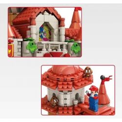 LQS 67601 non  LÂU ĐÀI CÔNG CHÚA PEACH bộ đồ chơi xếp lắp ráp ghép mô hình Mario SUPER MARIO Thợ Sửa Ống Nước 2614 khối LQS 67601 non  LÂU ĐÀI CÔNG CHÚA PEACH bộ đồ chơi xếp lắp ráp ghép mô hình Mario SUPER MARIO Thợ Sửa Ống Nước 2614 khối