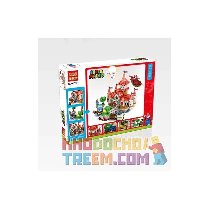 LQS 67601 non  LÂU ĐÀI CÔNG CHÚA PEACH bộ đồ chơi xếp lắp ráp ghép mô hình Mario SUPER MARIO Thợ Sửa Ống Nước 2614 khối LQS 67601 non  LÂU ĐÀI CÔNG CHÚA PEACH bộ đồ chơi xếp lắp ráp ghép mô hình Mario SUPER MARIO Thợ Sửa Ống Nước 2614 khối