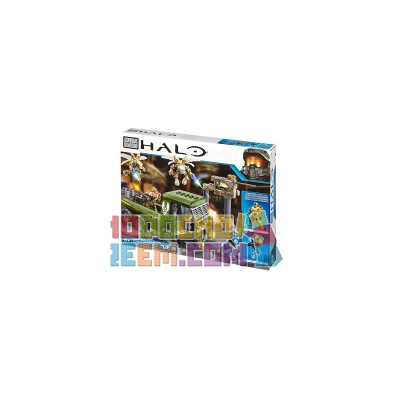 MEGA BLOKS CND03 non Lego STAR ALLIANCE BÙNG PHÁT MÁY BAY KHÔNG NGƯỜI LÁI bộ đồ chơi xếp lắp ráp ghép mô hình Computer Games COVENANT DRONE OUTBREAK Trò Chơi 378 khối