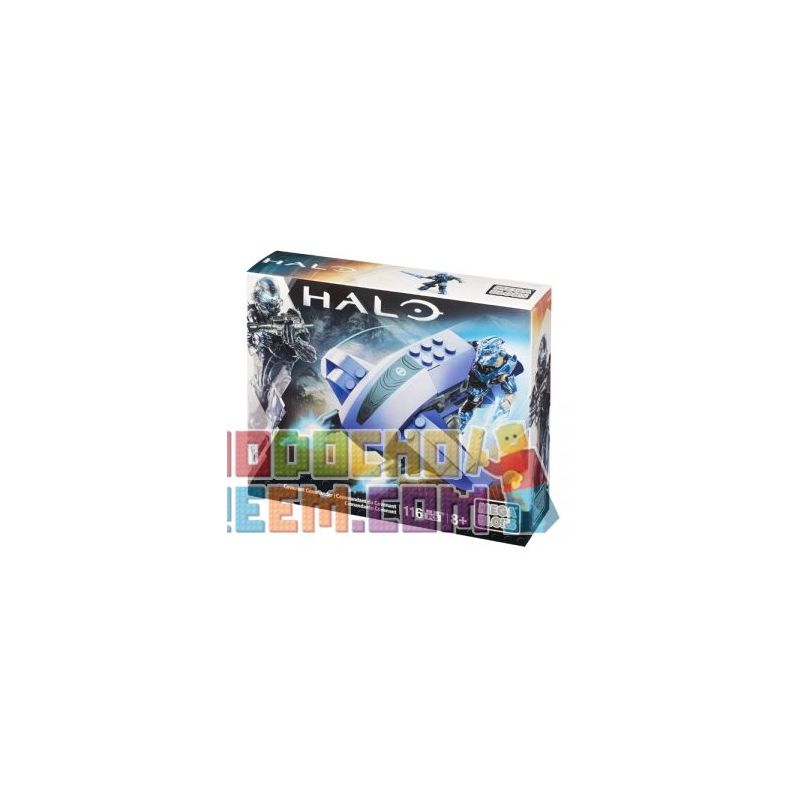 MEGA BLOKS CNH23 non Lego CHỈ HUY NGÔI SAO AN SƠN bộ đồ chơi xếp lắp ráp ghép mô hình Computer Games COVENANT COMMANDER Trò Chơi 97 khối