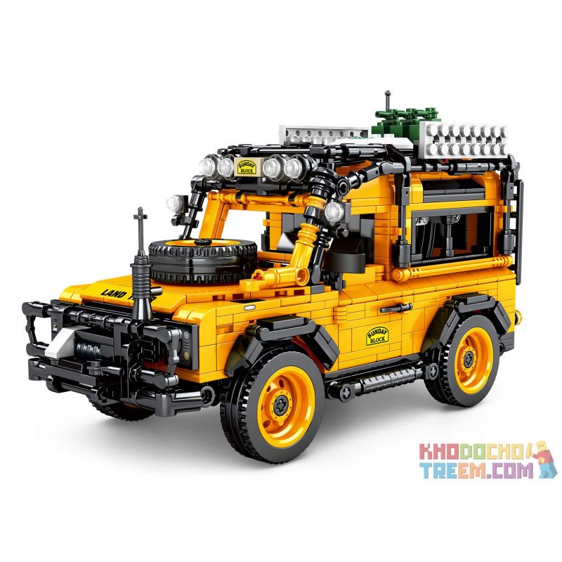 SHENG YUAN SY 8551 non Lego LAND ROVER DEFENDER 90 XE ĐỊA HÌNH bộ đồ chơi xếp lắp ráp ghép mô hình Technic LANDROVER DEFENDER Kỹ Thuật Công Nghệ Cao Mô Hình Phương Tiện 1053 khối