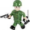 COBI 2394 non  SÚNG TRƯỜNG 155MM CHÂN DÀI M1 TOM bộ đồ chơi xếp lắp ráp ghép mô hình Military Army 155 MM GUN M1 LONG TOM Quân Sự Bộ Đội 200 khối