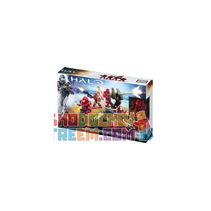 MEGA BLOKS DLB95 non Lego ĐỘI CỨU HỎA CÁ ĐUỐI UNSC bộ đồ chơi xếp lắp ráp ghép mô hình Computer Games UNSC FIRETEAM STINGRAY Trò Chơi 150 khối