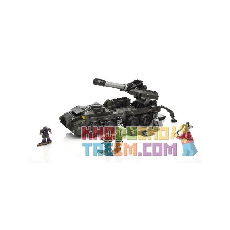 MEGA BLOKS DPJ94 non Lego SÚNG BAO VÂY UNSC KODIAK bộ đồ chơi xếp lắp ráp ghép mô hình Computer Games UNSC KODIAK SIEGE CANNON Trò Chơi