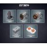 MouldKing 13061 Mould King 13061 non  MERCEDES BENZ G63 6X6 1:10 tỷ lệ 1:10 bộ đồ chơi xếp lắp ráp ghép mô hình  MERCEDES-BENZ G63 6X6 1:10 Kỹ Thuật Công Nghệ Cao Mô Hình Phương Tiện 3686 khối