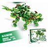 PanlosBrick 633018 Panlos Brick 633018 non  AGE OF DINOSAURS 12IN1 25 THAY ĐỔI bộ đồ chơi xếp lắp ráp ghép mô hình DINOSAUR ERA Khủng Long 577 khối
