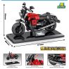 SEMBO 701133 non  AUDACE CARBON. bộ đồ chơi xếp lắp ráp ghép mô hình Motorcycle Motorbike MOTO GUZZI AUDACE CARBON Xe Hai Bánh 265 khối