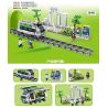 SEMBO 201402 non  DÒNG 16 bộ đồ chơi xếp lắp ráp ghép mô hình City BJMTR Thành Phố 851 khối
