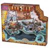 MEGA BLOKS 3692 non  CÁ MẬP TRỐN THOÁT bộ đồ chơi xếp lắp ráp ghép mô hình Pirates Of The Caribbean SHARK ESCAPE Cướp Biển Vùng Caribe 66 khối