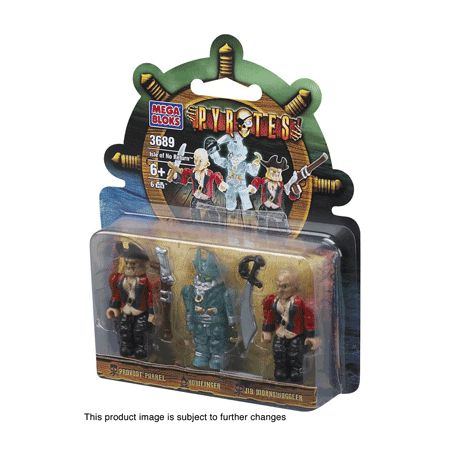 MEGA BLOKS 3689 non  ĐẢO KHÔNG TRỞ LẠI bộ đồ chơi xếp lắp ráp ghép mô hình Pirates Of The Caribbean ISLE OF NO RETURN Cướp Biển Vùng Caribe 6 khối