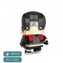 HSANHE 11002-5 non Lego HOUHOUKO SAI bộ đồ chơi xếp lắp ráp ghép mô hình Naruto MAGIC BRICK SAI Ninja 138 khối