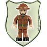 COBI 2520 non  VICKERS MK.E LOẠI B bộ đồ chơi xếp lắp ráp ghép mô hình Military Army VICKERS MK. TYPE B Quân Sự Bộ Đội 382 khối