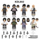 KDL 802 K2007 2007 K2008 2008 K2009 2009 K2010 2010 K2011 2011 K2012 2012 K2013 2013 K2014 2014 non Lego NARUTO. bộ đồ chơi xếp lắp ráp ghép mô hình Collectable Minifigures Búp Bê Sưu Tầm