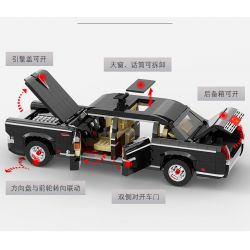HAPPY BUILD SHINEYU XINYU XQ-HQ001 HQ001 XQHQ001 non  XE KIỂM TRA HONGQI L5 bộ đồ chơi xếp lắp ráp ghép mô hình Creator Sáng Tạo 1735 khối