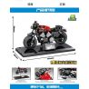 SEMBO 701132 non  HARLEY ĐƯỜNG. bộ đồ chơi xếp lắp ráp ghép mô hình Motorcycle Motorbike HARLEY-DAVIDSON ROADSTER Xe Hai Bánh 260 khối