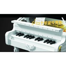 K BOX 10210 non  PIANO TRẮNG bộ đồ chơi xếp lắp ráp ghép mô hình Creator GRAND PIANO Sáng Tạo 2750 khối