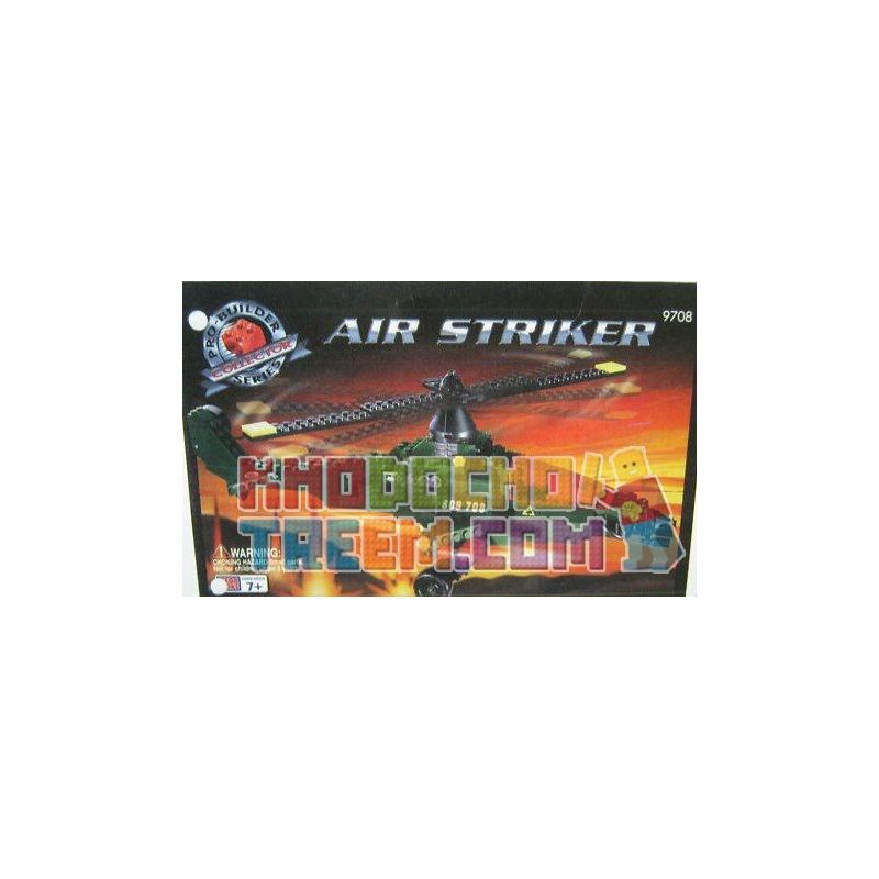 MEGA BLOKS 9708 non  MÁY BAY TRỰC THĂNG KHÔNG KÍCH bộ đồ chơi xếp lắp ráp ghép mô hình Military Army AIR STRIKER Quân Sự Bộ Đội 275 khối