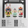 CAYI 10083 non  TƯỞNG NHỚ TÂY DU KÝ bộ đồ chơi xếp lắp ráp ghép mô hình Chinatown Khu Phố Tàu 176 khối