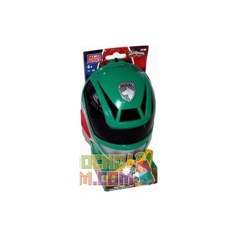 MEGA BLOKS 5761 5749 non Lego TRẠM THEO DÕI CHIẾN BINH XANH bộ đồ chơi xếp lắp ráp ghép mô hình Power Rangers Super Sentai GREEN RANGER TRACKING STATION 5 Anh Em Siêu Nhân 50 khối