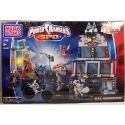 MEGA BLOKS 5746 non Lego TRỤ SỞ CHÍNH CỦA S.P.D. bộ đồ chơi xếp lắp ráp ghép mô hình Power Rangers Super Sentai S.P.D. HEADQUARTERS 5 Anh Em Siêu Nhân 205 khối
