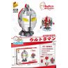PanlosBrick 690022 Panlos Brick 690022 non  CƠ SỞ NĂNG LƯỢNG ULTRAMAN bộ đồ chơi xếp lắp ráp ghép mô hình Vệ Binh Vũ Trụ Siêu Nhân Điện Quang 736 khối