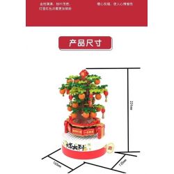 JAKI JK388 JK1388 1388 non  CAM LỚN bộ đồ chơi xếp lắp ráp ghép mô hình Creator DIY MUSIC BOX Sáng Tạo 334 khối