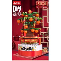 JAKI JK388 JK1388 1388 non  CAM LỚN bộ đồ chơi xếp lắp ráp ghép mô hình Creator DIY MUSIC BOX Sáng Tạo 334 khối