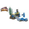 MEGA BLOKS 5708 non  CHIẾN BINH XANH bộ đồ chơi xếp lắp ráp ghép mô hình Power Rangers Super Sentai BLUE RANGER 5 Anh Em Siêu Nhân 35 khối
