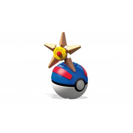 MEGA BLOKS FVK59 non  SAO BIỂN bộ đồ chơi xếp lắp ráp ghép mô hình Pokémon STARYU Pokemon 18 khối