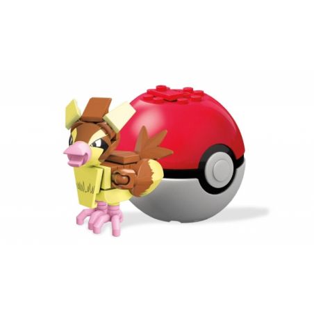 MEGA BLOKS FVK52 non  LÀN SÓNG bộ đồ chơi xếp lắp ráp ghép mô hình Pokémon PIDGEY Pokemon 33 khối