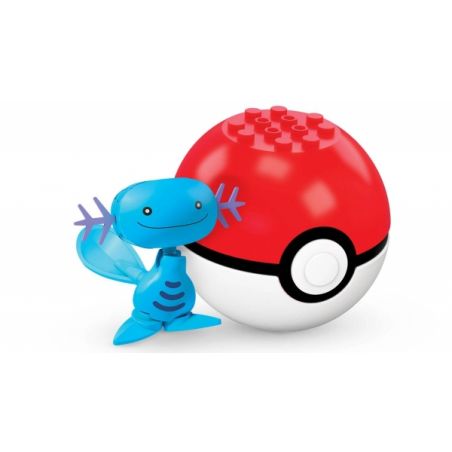 MEGA BLOKS FNL93 non  UBO. bộ đồ chơi xếp lắp ráp ghép mô hình Pokémon WOOPER Pokemon 18 khối