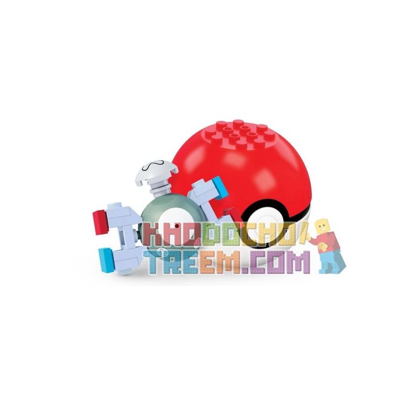 MEGA BLOKS FNL89 non Lego QUÁI VẬT TỪ NHỎ bộ đồ chơi xếp lắp ráp ghép mô hình Pokémon MAGNEMITE Pokemon 27 khối