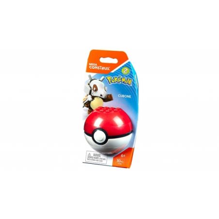 MEGA BLOKS FFJ98 non  KARAKARA. bộ đồ chơi xếp lắp ráp ghép mô hình Pokémon CUBONE Pokemon 30 khối