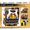 URGE 031011 non  TÀU CƯỚP BIỂN CÁNH BUỒM XANH bộ đồ chơi xếp lắp ráp ghép mô hình Pirates Of The Caribbean BLUESAIL Cướp Biển Vùng Caribe 3265 khối