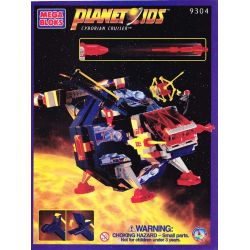 MEGA BLOKS 9304 non  TUẦN DƯƠNG HẠM CYBORIAN bộ đồ chơi xếp lắp ráp ghép mô hình CYBORIAN CRUISER 340 khối
