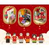 PanlosBrick 610019 Panlos Brick 610019 non  CHÂN DUNG GIA ĐÌNH bộ đồ chơi xếp lắp ráp ghép mô hình Seasonal FAMILY PHOTO Mùa Lễ Hội 435 khối