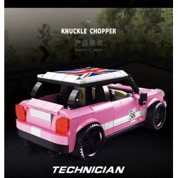 LUCKY STAR 50022 non  BMW MINI COOPER. bộ đồ chơi xếp lắp ráp ghép mô hình Speed Champions Racing Cars Đua Xe Công Thức 503 khối