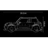 LUCKY STAR 50022 non  BMW MINI COOPER. bộ đồ chơi xếp lắp ráp ghép mô hình Speed Champions Racing Cars Đua Xe Công Thức 503 khối
