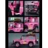 LUCKY STAR 50006 non  LUJI GUARD. bộ đồ chơi xếp lắp ráp ghép mô hình Speed Champions Racing Cars CAR WORLD LANDROVER DEFENDER Đua Xe Công Thức 696 khối